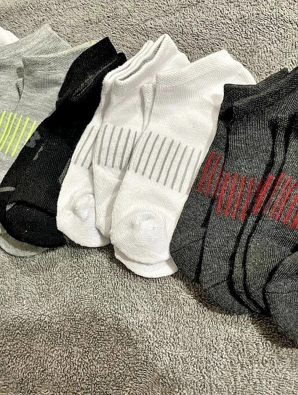 Low-Cut Socks Black & White